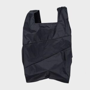 Susan Bijl shoppingbag black & black mt L