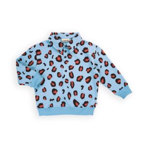 CarlijnQ polo sweater teddy leopard