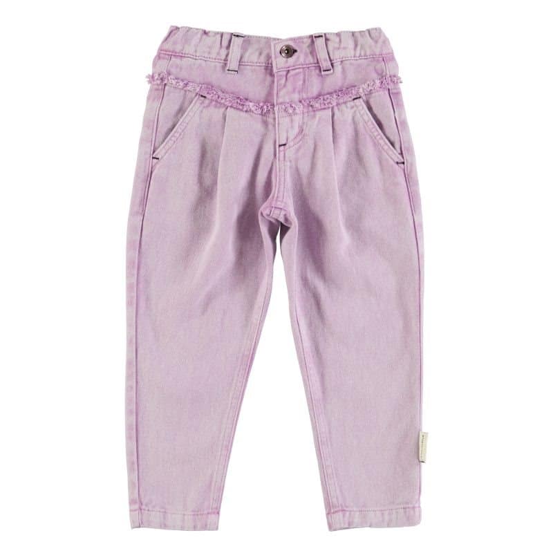 Piupiuchick broek mom fit lilac