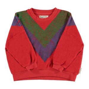Piupiuchick sweater badstof multi colour