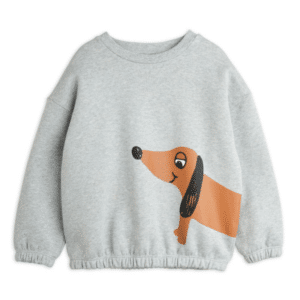 Mini Rodini sweater dog grey