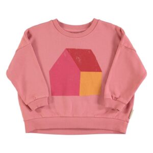 Piupiuchick sweater multicolor house print