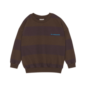 The Campamento sweater oversized brown stripe