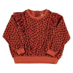Piupiuchick sweater terracotta animal