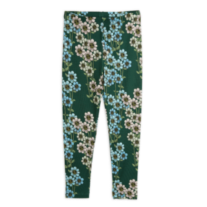 Mini Rodini legging daisys green