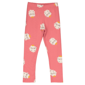 Lotiekids legging kittens in boots coral