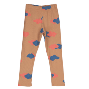 Lotiekids legging little clouds brown