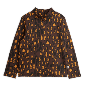 Mini Rodini longsleeve brushed leopard