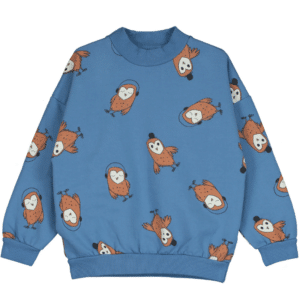 Lotiekids sweater owls blue