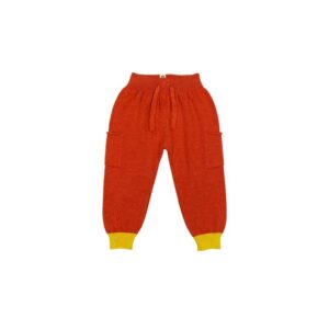 Bayiri baggy pants knit red gold