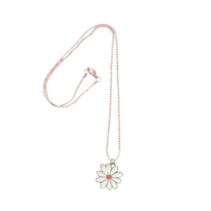 Global Affairs ketting flower white